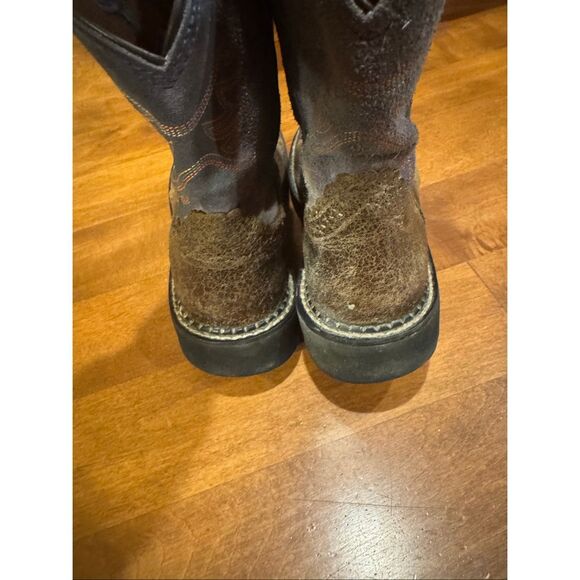 Woman’s Ariat leather boots size 8 - Picture 3 of 5